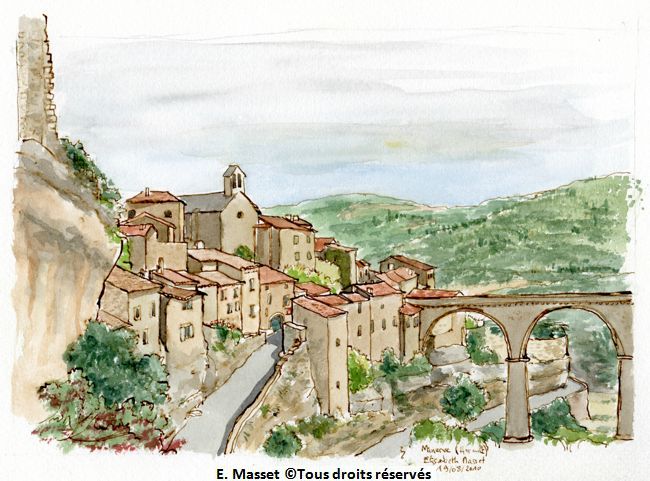Minerve (Hérault)Dédié à mes amies Dany et Jackie qui y ont vécu et m'ont fait découvrir ce village, son histoire cathare et ses ponts naturels... Août 2010
