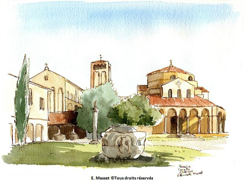 Italie, VeniseTorcello. Un de mes endroits préférés à Venise. Octobre 2015