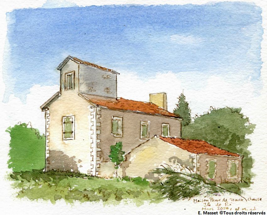 La maison phare de Trousse Chemise.... Mars 2020.